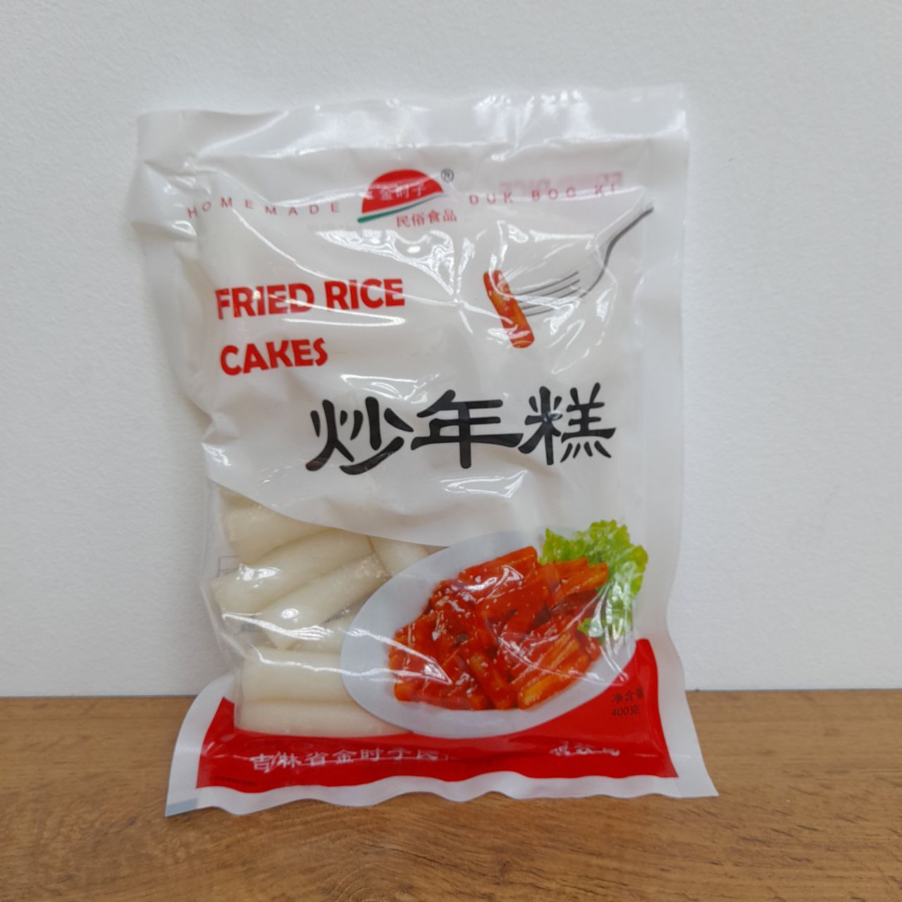 Палочки рисовые для жарки и тушения токпокки Fried Rice Cakes 400гр. (CN) -  Неко Мисе - Магазин азиатских нямок и продуктов